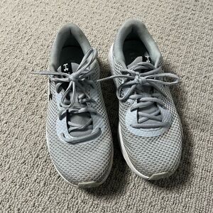 Under Armor Gray Athletic Sneakers